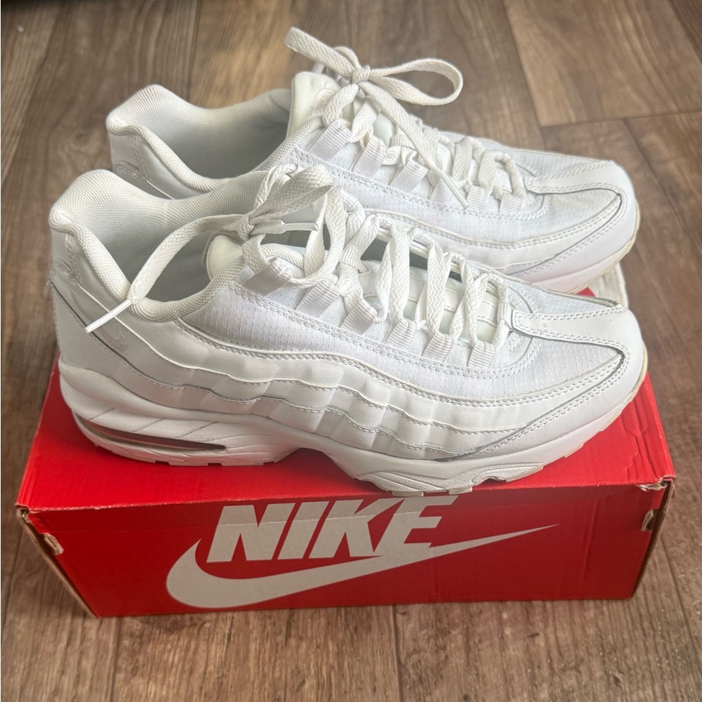 Nike All-White Air Max 95 Sneakers